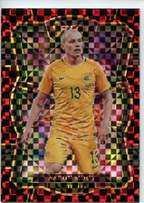 2017-18 Panini Select Mezzanine RED CHECKERBOARD #162 Aaron Mooy - Australia