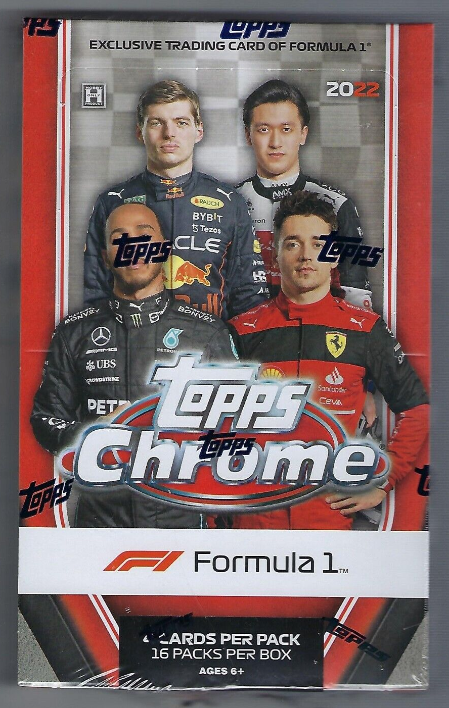 2022 TOPPS CHROME F1 HOBBY 新品未開封ボックス①-