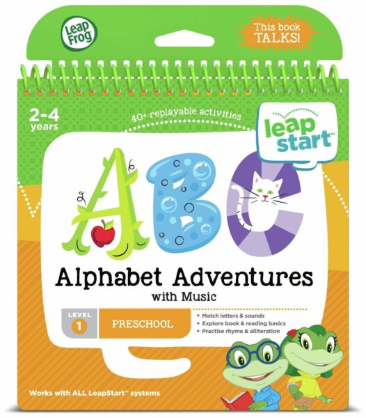LeapFrog LeapStart Nursery Activity Book Alphabet Adventures for sale online