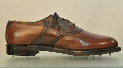 Vintage Johston Murphy Aristocraft Golf Shoes Size 11 D/B  display picture 3