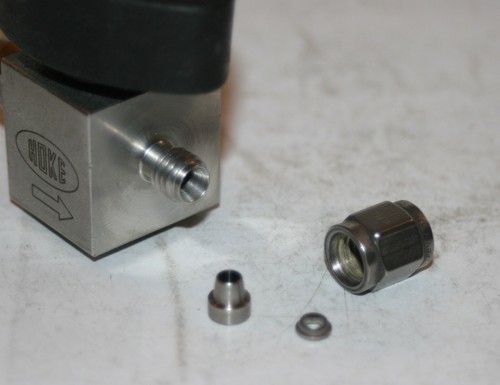 1/8 Tube 316ss Quarter Turn Plug Valve (3000 Psig) Hoke 7312G2Y - Afbeelding 3 van 4