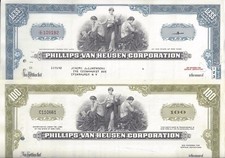 2 x Phillips - van Heusen Corporation - Aktien USA