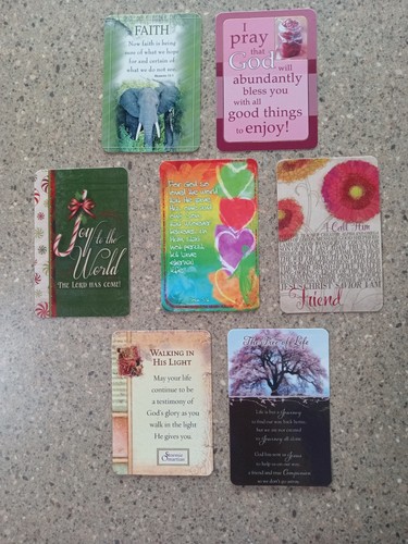 Motivational Inspirational Message Card Lot of 28 - Picture 7 of 8