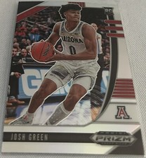 2020-21 Prizm Draft Basketball Josh Green Arizona Wildcats Silver Prizm Rookie