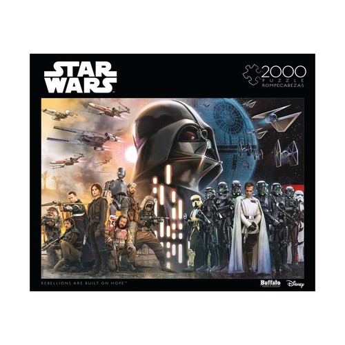 Buffalo Games Star Wars Puzzle – Grogu‘s Journey, 2000 Teile, 97,8 X 67,3 Cm, Für Erwachsene
