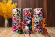 Vaso calavera azúcar 20 oz vaso 0251