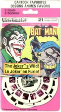 BATMAN THE JOKER'S WILD 3d View-Master 3 Reel Packet NEW SEALED