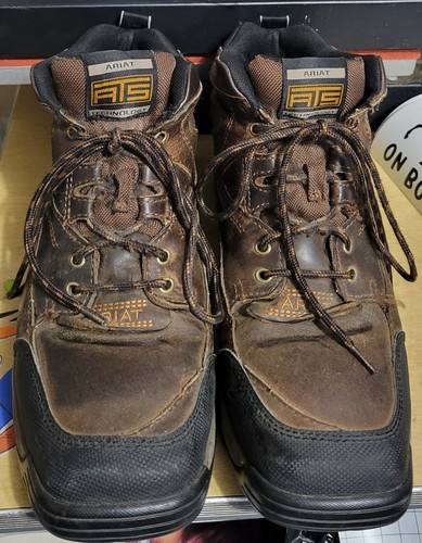 ARIAT Terrain Brown Leather Steel Toe 