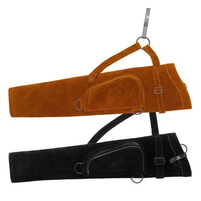 Seitenköcher Bearpaw Braun o. Schwarz Wildleder Bear Pack RH LH Pfeilköcher Clip