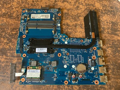 HP 764685-001 355 G2 Laptop Motherboard AMD A6-6310 w/ Heatsink
