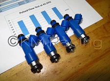 4x 950cc Top Feed Fuel Injectors for Subaru: Flow Tested & Cleaned