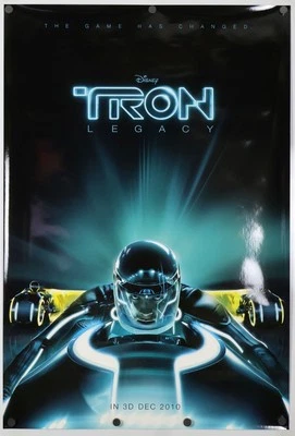 Tron Legacy - original DS movie poster D/S 27x40 Advance Glossy no Dolby