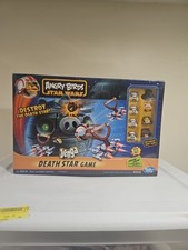 2012 ANGRY BIRDS STAR WARS Hasbro Jenga Death Star Game- SEALED