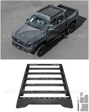 For 24-Up Toyota Tacoma Factory Carbon Steel Black Top Roof Rack Cargo Carrier