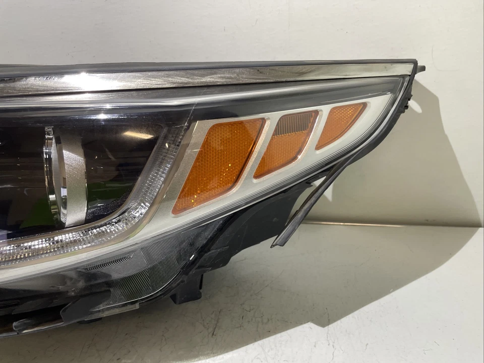 2016 2017 2018 Kia Optima halogênio com farol de LED driver esquerdo LH OEM 2115 - Imagem 4 de 4
