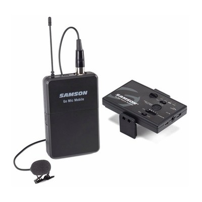Samson Go Mikrofon Mobiles Lavalier Wireless System mit PXD2 Beltpack & LM8 SWGMMSLAV