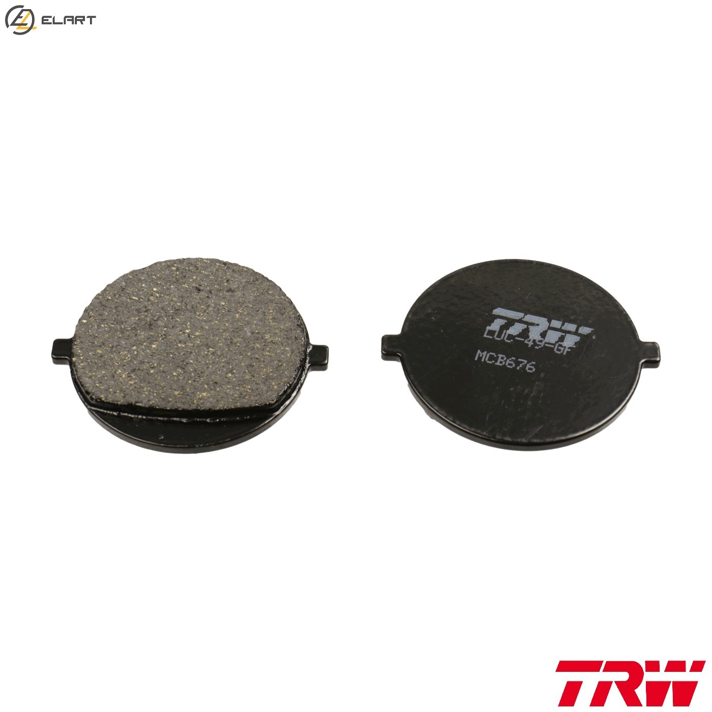 BRAKE PAD SET DISC BRAKE MCB676