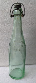 Vintage The Excelsior Brewing Company Beer Bottle Bail Flip Top Bottle Cleveland