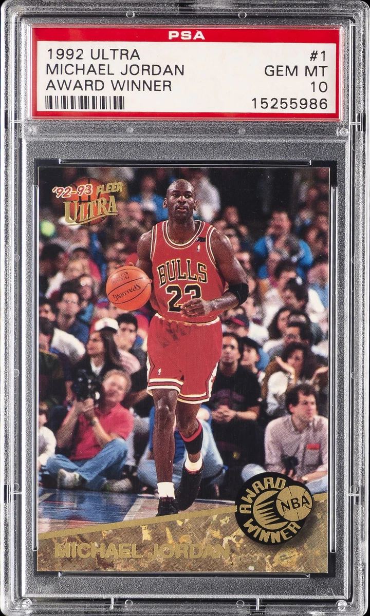 Michael Jordan Basketball Grade 10 1992-93 Season Sports Trading
