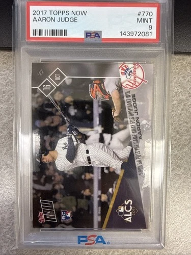 2017 Topps Now - ALCS Aaron Judge #770 /2777 (RC) PSA 9