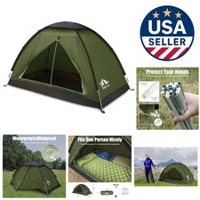Backpacking Tent for One - Lightweight, Waterproof, & 4-Season Use - Easy Setup