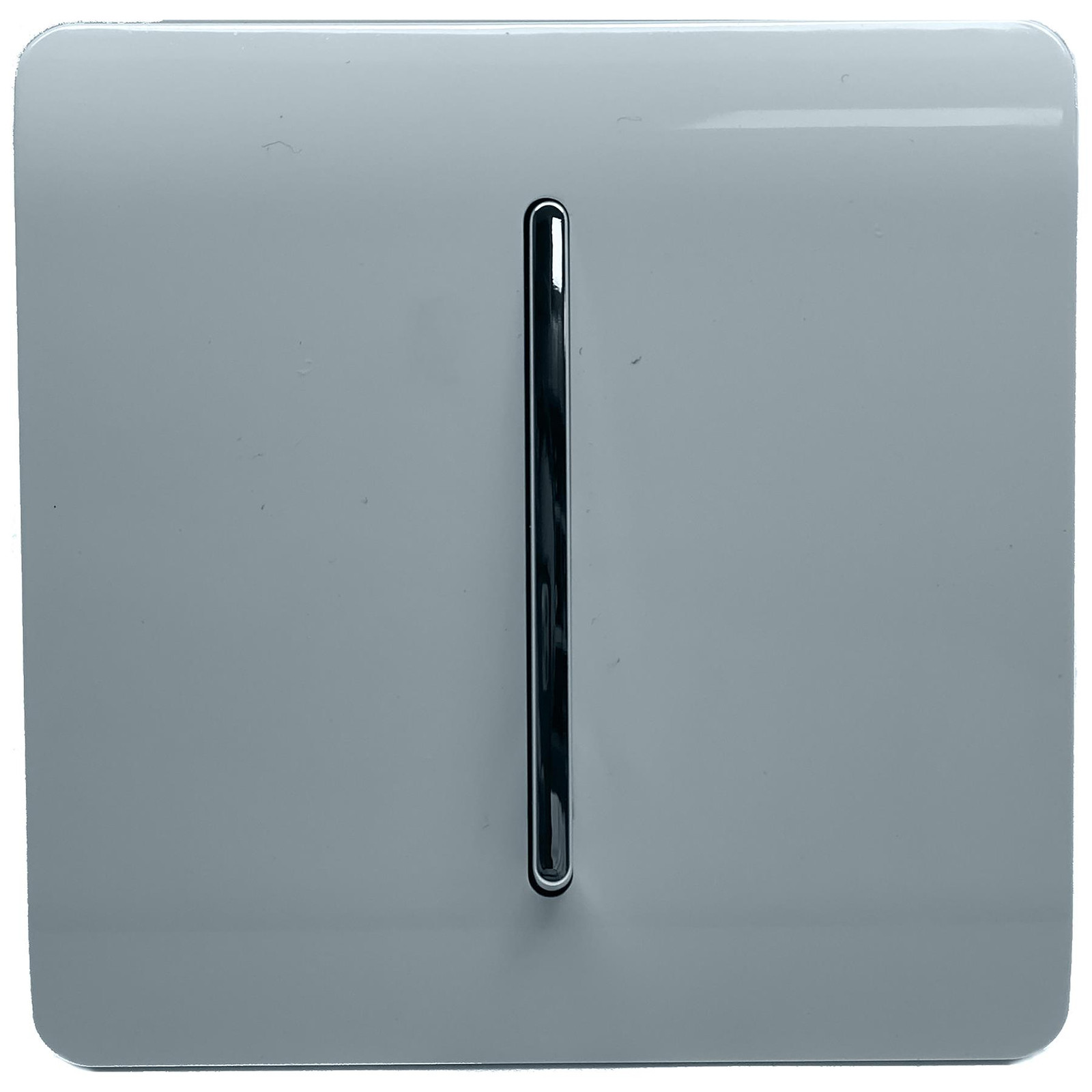 Trendi Switch Light/Grey 1 Gang 1 Or 2 Way Rocker Switch In Cool - Image 2