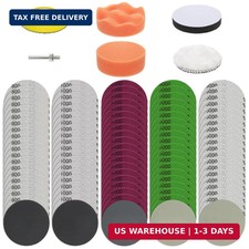 Hacaroa 106 Pcs 3 Inch Sanding Discs, Wet Dry Sandpaper Headlight Restoration Ki 0.23 per gallon