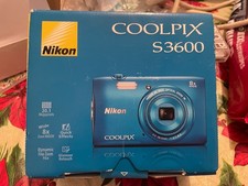 Nikon Coolpix S3600 20.1MP Compact Digital Camera Boxed