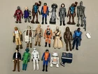 (21) Huge Lot Of Vintage Kenner Star Wars Action Figures Luke Skywalker Han Solo