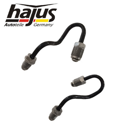 2 x Original Hajus Bremsleitung Bremsrohr Hinten links rechts Audi Seat Skoda VW