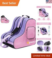Versatile Roller Skate Bag with Adjustable Strap   Keeps Gear Dry  Organized