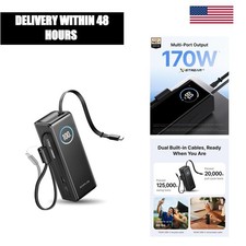 25000mAh Power Bank 170W USB-C Laptop Charger EF ECOFLOW RAPID