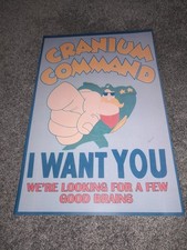 EPCOT CENTER CRANIUM COMMAND WONDERS OF LIFE DISNEY POSTER EVENT