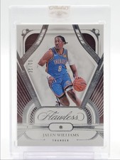 JALEN WILLIAMS 2023-24 FLAWLESS DIAMOND GEM BASKETBALL THUNDER 01/20 Q5752