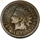 1895 Indian Head Cent Penny Good Condition 1c One Cent US Coin- 1209