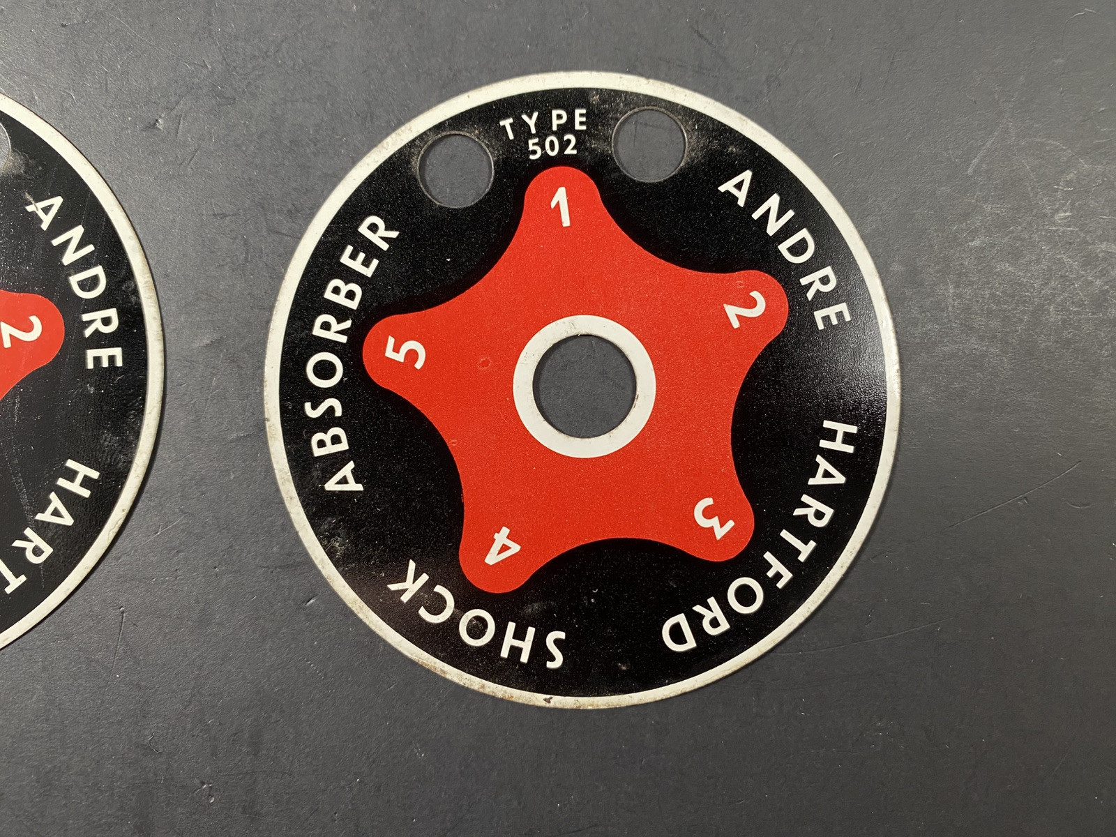 Andre Hartford Shock Plate MG, Riley, Morgan, Bentley, Alvis 