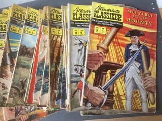 BSV: 66 x ILLUSTRIERTE KLASSIKER Comic Hefte (ERSTAUFLAGEN 60er Jahre) [7444K]