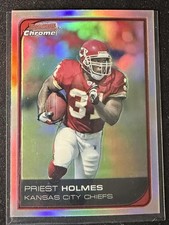 Priest Holmes Cards, Rookie Cards, Autographed Memorabilia Guide 9
