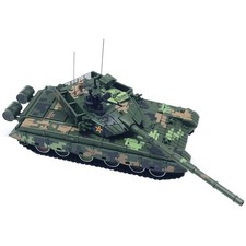 16cm Diecast Alloy 1/72 Chinese PLA ZTZ-99 Main Battle Tank Model Decor Craft