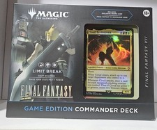 2025 MTG FINAL FANTASY " GAME EDITION* ) COMMANDER DECK LIMIT BREAK . NEW*