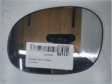 Glace de rétroviseur Peugeot 206