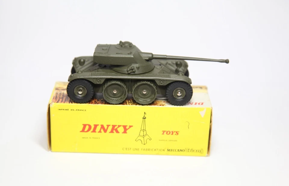 Coche blindado French Dinky 827 Panhard FL 10 en caja original - casi como nuevo de colección Foto 3 de 4
