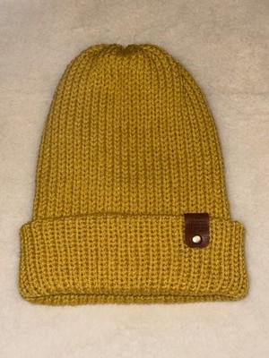 Beanie Doppelstrick Handmade Neu Geschenkidde Handarbeit Damen Herren Unisex