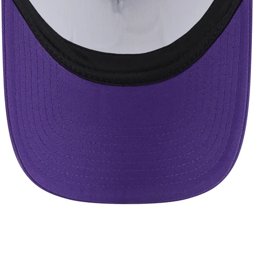 Men's New Era Purple Los Angeles Lakers Victory Grove Vintage Sneaker Trucker - Picture 5 of 6