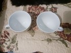 Heritage Mint Enchanted Laurel Garden Tea Cup Mug Blue Rim  Footed  Set Of 2 — photo 2