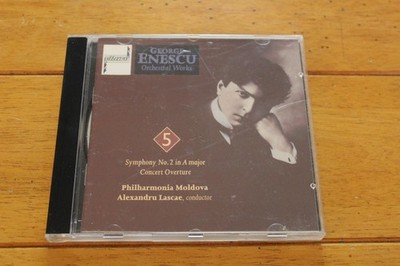 George Enescu CD Orchestral Works 5 Symphony No.2 Concert Overture Classical
