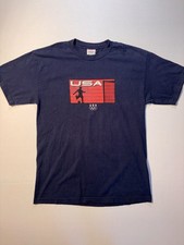 Vtg Olympic Team USA World Cup Soccer Futbol 90’s USA T-shirt Sz Large