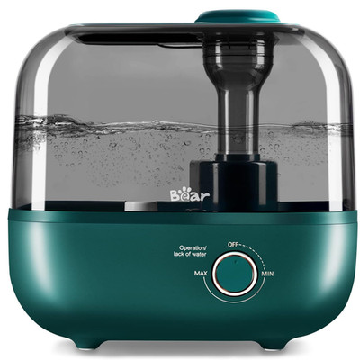 BEAR 5L Luftbefeuchter Top-Füllung 28dB 35 Std Aromatherapie 360 Automatik Babys