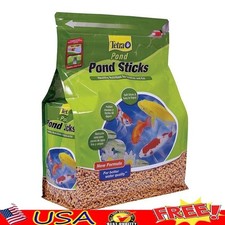 Pond Fish Food Sticks Koi Goldfish Easy Digest Floating Nutrient Rich Diet New