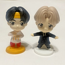 Figuras K-Pop TinyTAN BTS Jungkook & Jin McDonalds Happy Meal Toys 2025